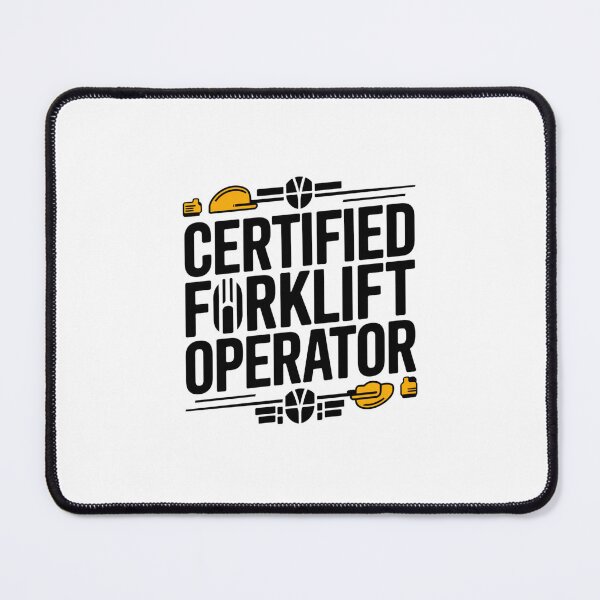 Item preview, Certified forklift operator designed and sold by Mateusz Majcherek.