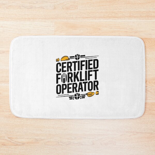 Item preview, Certified forklift operator designed and sold by Mateusz Majcherek.