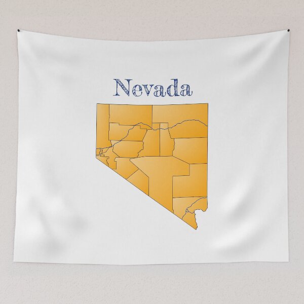 Item preview, Nevada Counties & Interstates designed and sold by PhilbonianDezin.
