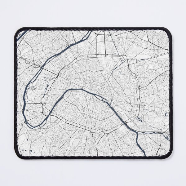 Item preview, Mapa minimalista de Paris, decoración de pared elegante y moderna, perfecta para realzar tu interior. Arte de pared único y elegante. designed and sold by Ben-and-Clo.
