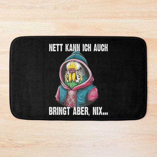 Item preview, Nett Kann Ich Auch Bringt Aber , Nix  - Cooles Wellensittich - Lustiges Zitat  designed and sold by Smix Pixels.