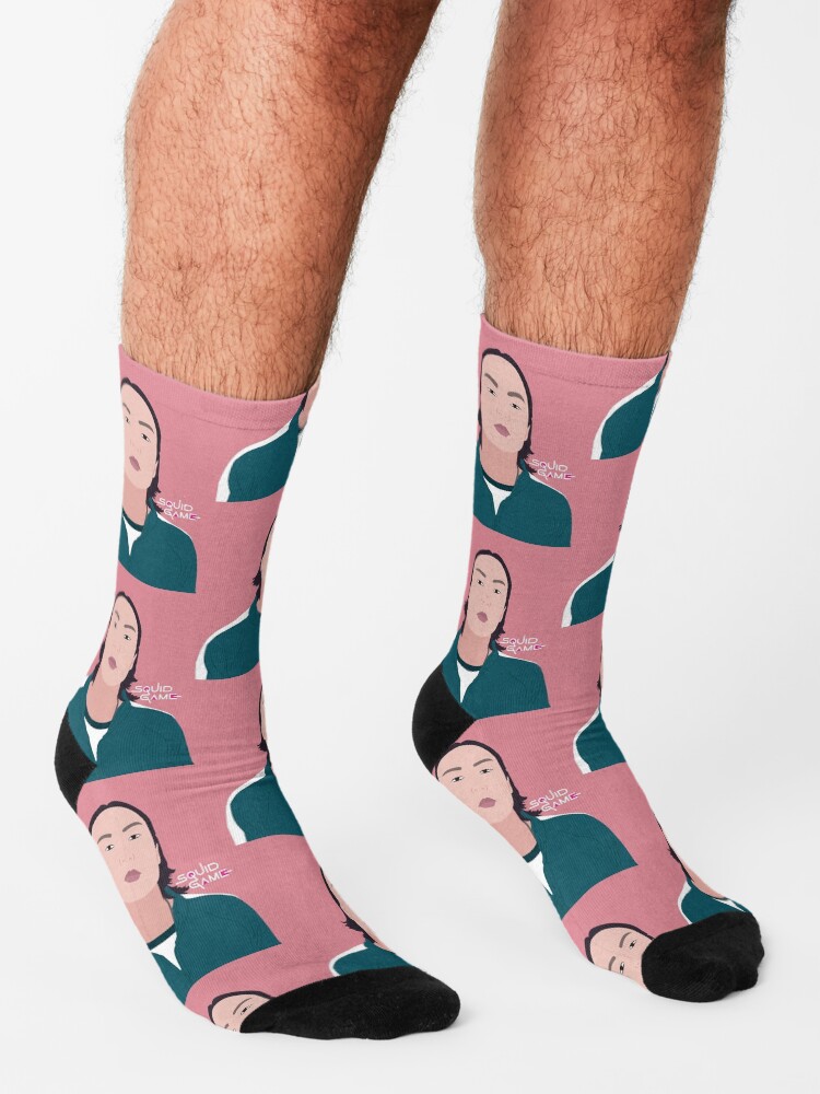【J.LINDEBERG】 [Squid Game 3] Unisex Character Half Socks 81jxk9jJnCL._SY350_QL65_.jpg