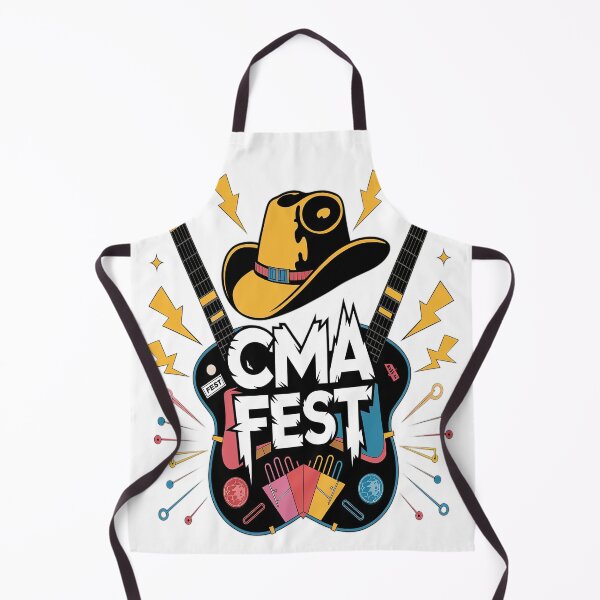 Item preview, Creative CMA Fest Design Featuring Twin Guitars and Cowboy Hat designed and sold by Samgfxt-shirt.