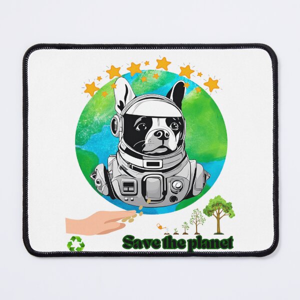 Item preview, Save the planet dog  designed and sold by Urbancamco.