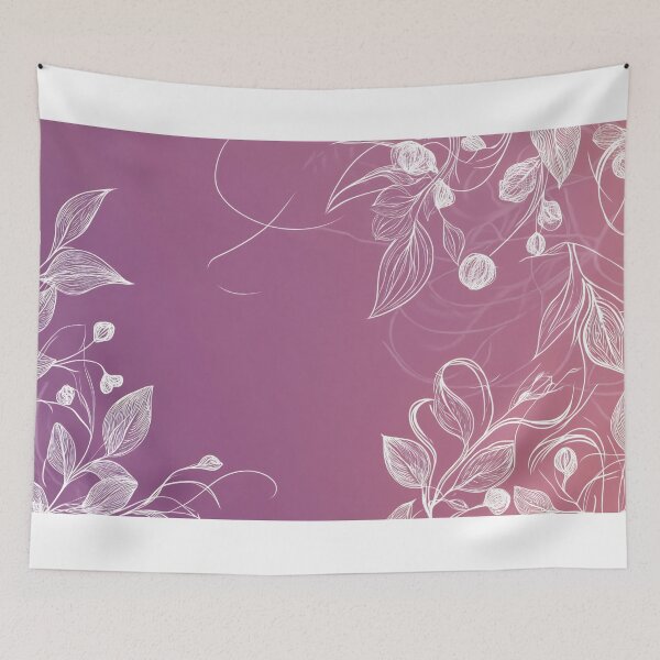 Item preview, Floral design on gradient bg designed and sold by anytka.