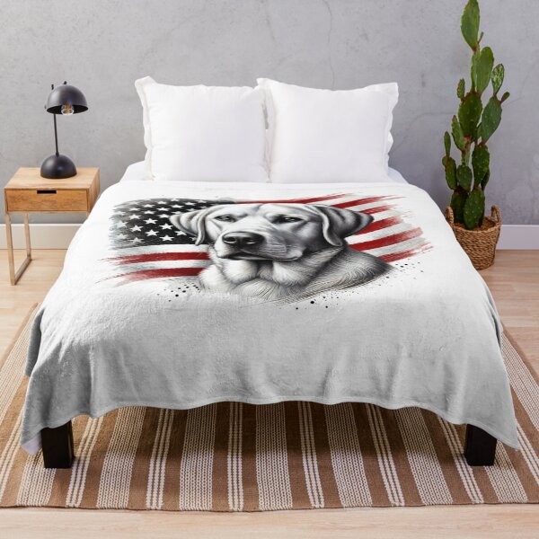 Item preview, Labrador American Flag Shirt - Patriotic Lab Dog Lover designed and sold by BlankCanvasHaHa.