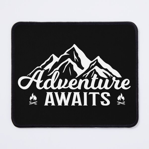 Item preview, Adventure Awaits Hiker  designed and sold by RuggedSchemes.