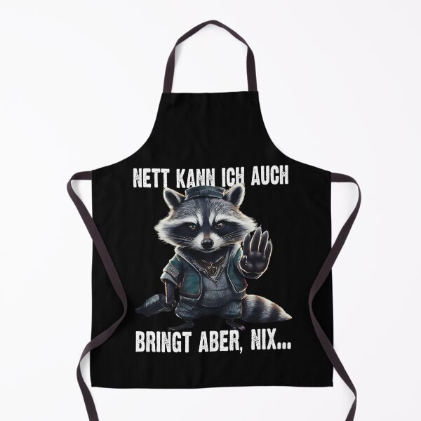 Item preview, Nett Kann Ich Auch Bringt Aber , Nix  - Cooles Waschbär  - Lustiges Zitat  designed and sold by Smix Pixels.