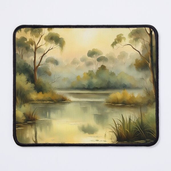 Item preview, serene landscape at sunset designed and sold by melissabeta.