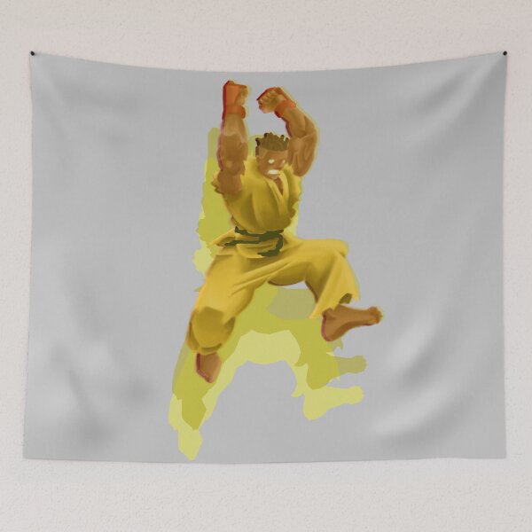 Item preview, Sean Dynamic Brazilian Fighter in Action - Vibrant EX version Style designed and sold by MechanicalART.