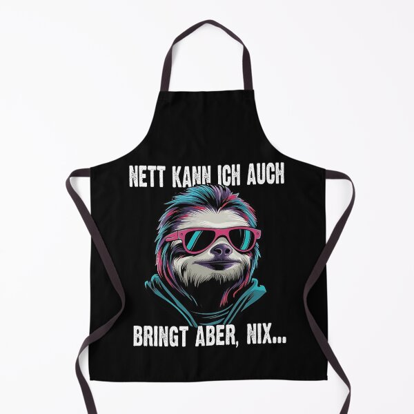 Item preview, Nett Kann Ich Auch Bringt Aber , Nix  - Cooles Faultier  - Lustiges Zitat  designed and sold by Smix Pixels.