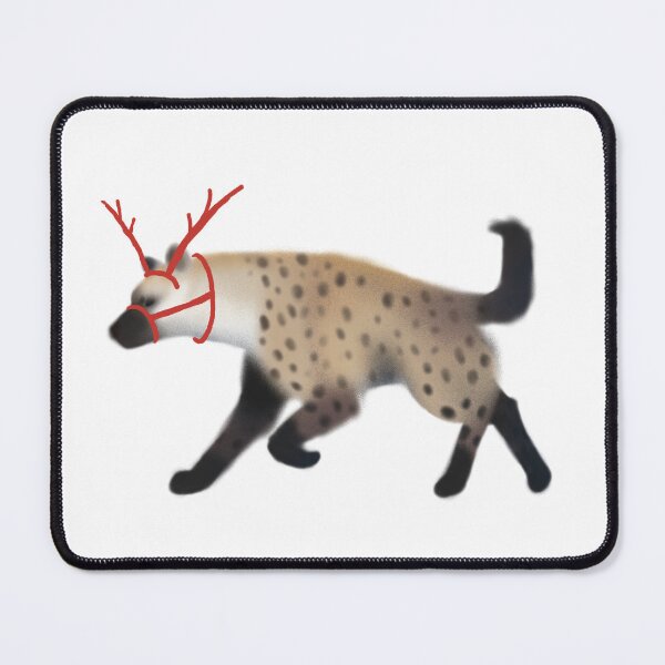 Item preview, mi SPOTTED HYENA in Christmas designed and sold by nbilniy.