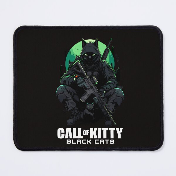 Item preview, Call of Kitty: Black Cats  designed and sold by Mushroomskitty.