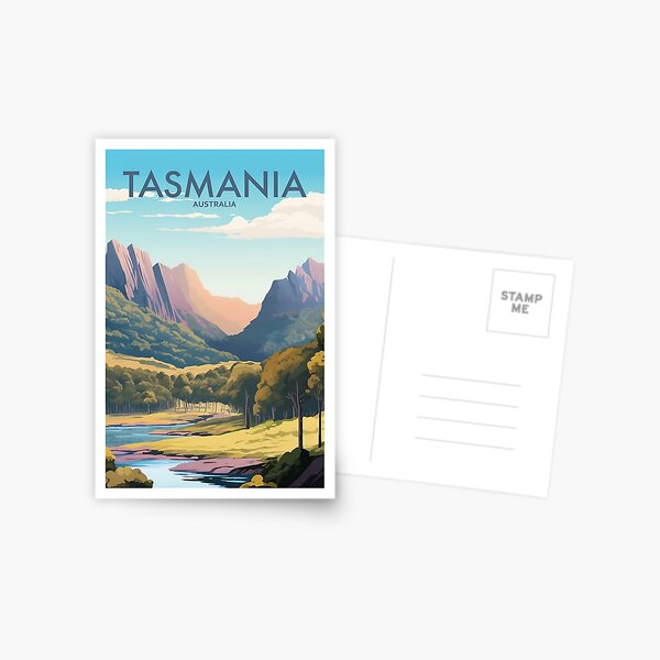 Item preview, TASMANIA designed and sold by MarkedArtPrints.