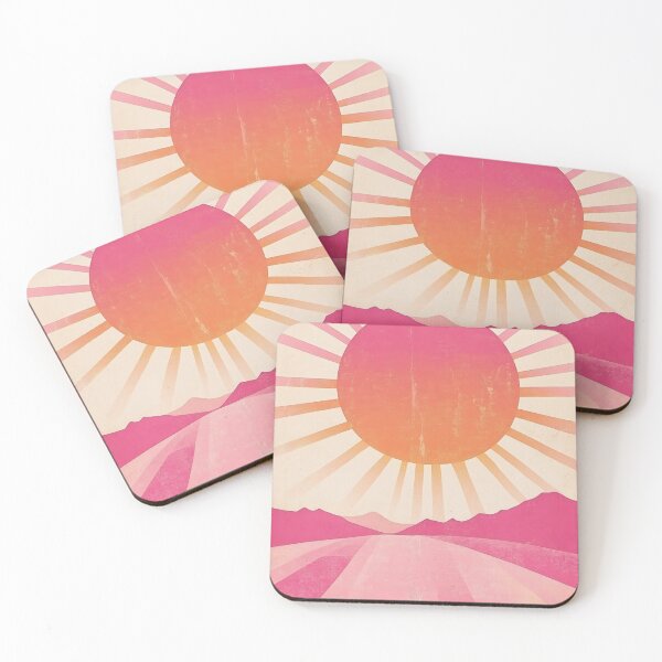 Item preview, Vibrant sunset over desert landscape designed and sold by anytka.