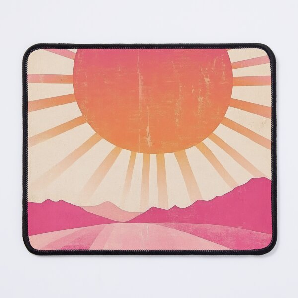 Item preview, Vibrant sunset over desert landscape designed and sold by anytka.