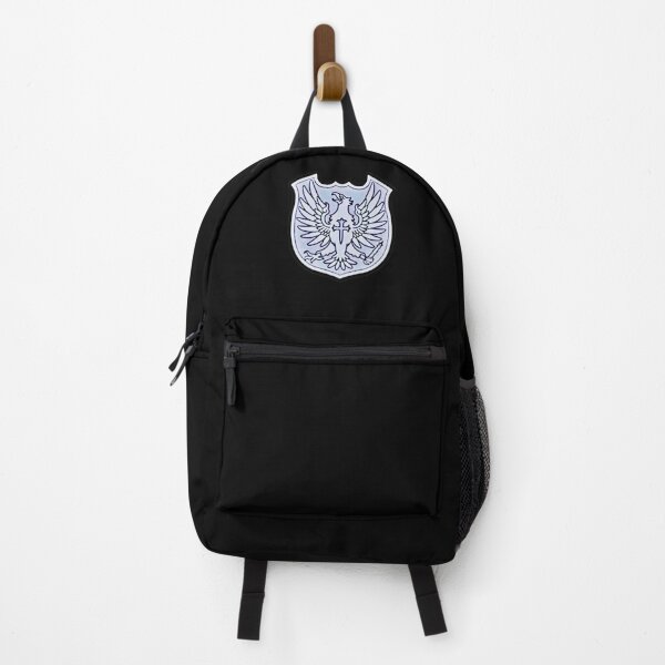 Item preview, Silver Eagle Crest Anime-Inspired Design – Majestic Winged Symbol of Valor designed and sold by AbnormalAdorn.