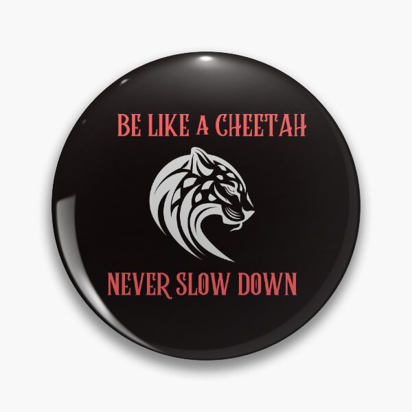 Item preview, Cheetah Running, Be like A Cheetah Never Slow Down designed and sold by MichalWeider.
