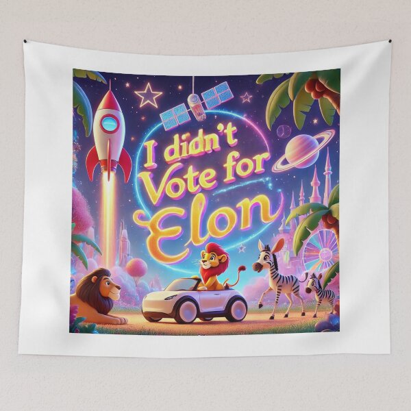 Item preview, I Didn't Vote for Elon designed and sold by MySheetMusicArt.