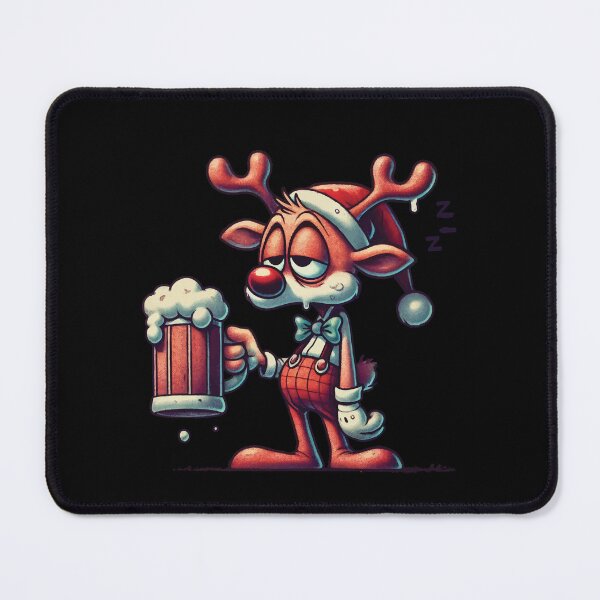 Item preview, Lustiger Bierliebhaber Rentier Weihnachten designed and sold by LuminOrb.