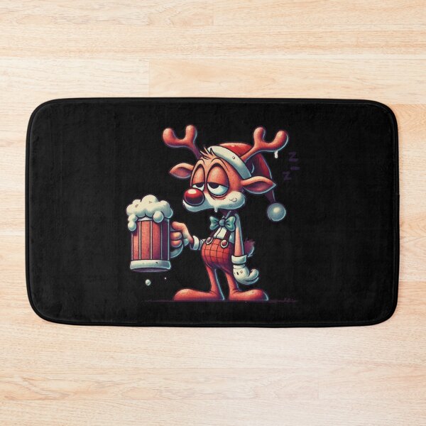 Item preview, Lustiger Bierliebhaber Rentier Weihnachten designed and sold by LuminOrb.
