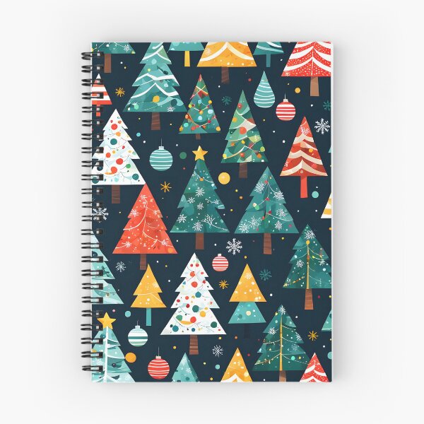 Item preview, Whimsical Christmas Trees Winter Holiday Pattern designed and sold by simaso.