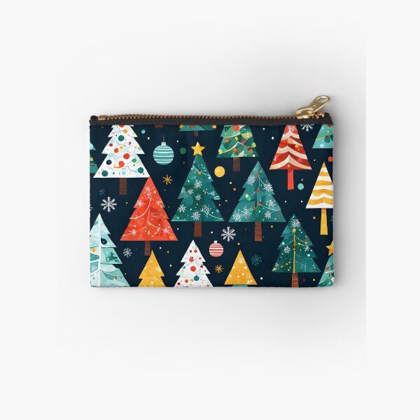 Item preview, Whimsical Christmas Trees Winter Holiday Pattern designed and sold by simaso.