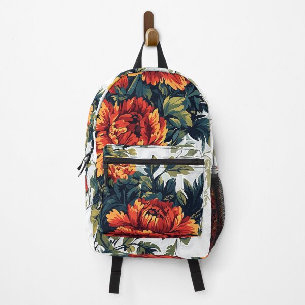 Item preview, vibrant flowers pattern by dejco.art domin designed and sold by dejco.art.