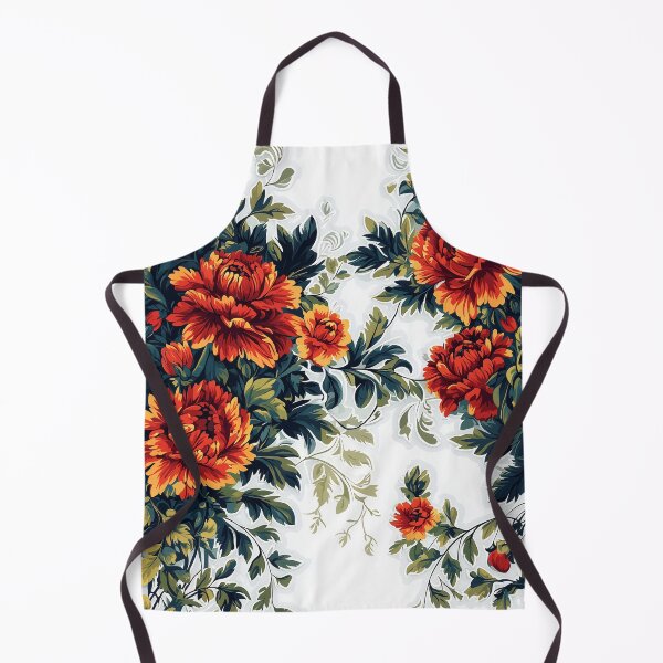 Item preview, vibrant flowers pattern by dejco.art domin designed and sold by dejco.art.