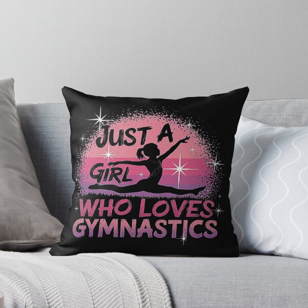 Item preview, Just a Girl Who Loves Gymnastics - Inspirational Gymnast Art designed and sold by love3617.