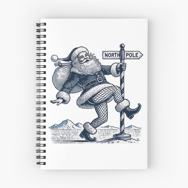 Item preview, Lustig Weihnachtsmann Pole Dance Spaß designed and sold by LuminOrb.