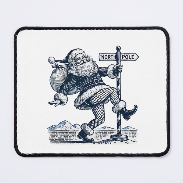Item preview, Lustig Weihnachtsmann Pole Dance Spaß designed and sold by LuminOrb.