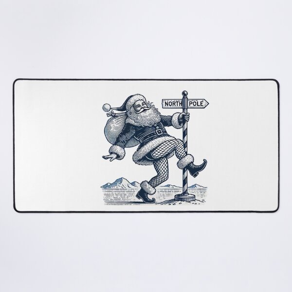 Item preview, Lustig Weihnachtsmann Pole Dance Spaß designed and sold by LuminOrb.
