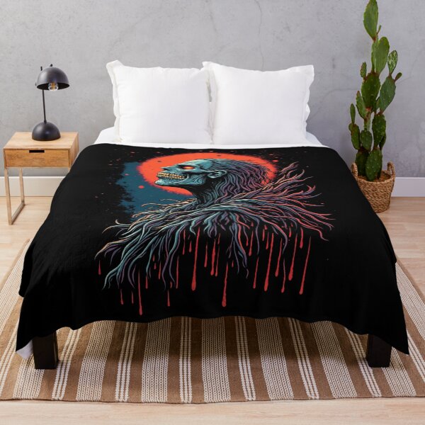 Item preview, Dark Macabre T-Shirt Collection – Blood Moon – Gothic, Horror, Supernatural Designs designed and sold by FunnyFarmDesign.