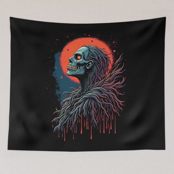 Item preview, Dark Macabre T-Shirt Collection – Blood Moon – Gothic, Horror, Supernatural Designs designed and sold by FunnyFarmDesign.