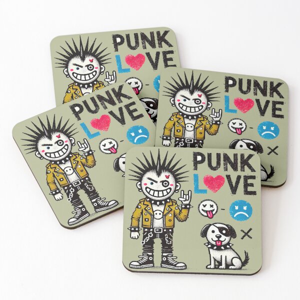Item preview, Punk love designed and sold by WildPortrait.