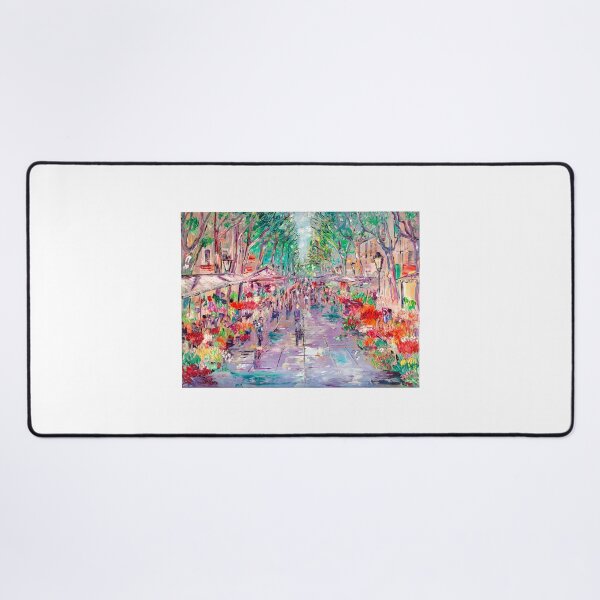 Item preview, La Rambla, Barcelona. Flower Rows designed and sold by Natalia_Shchip.