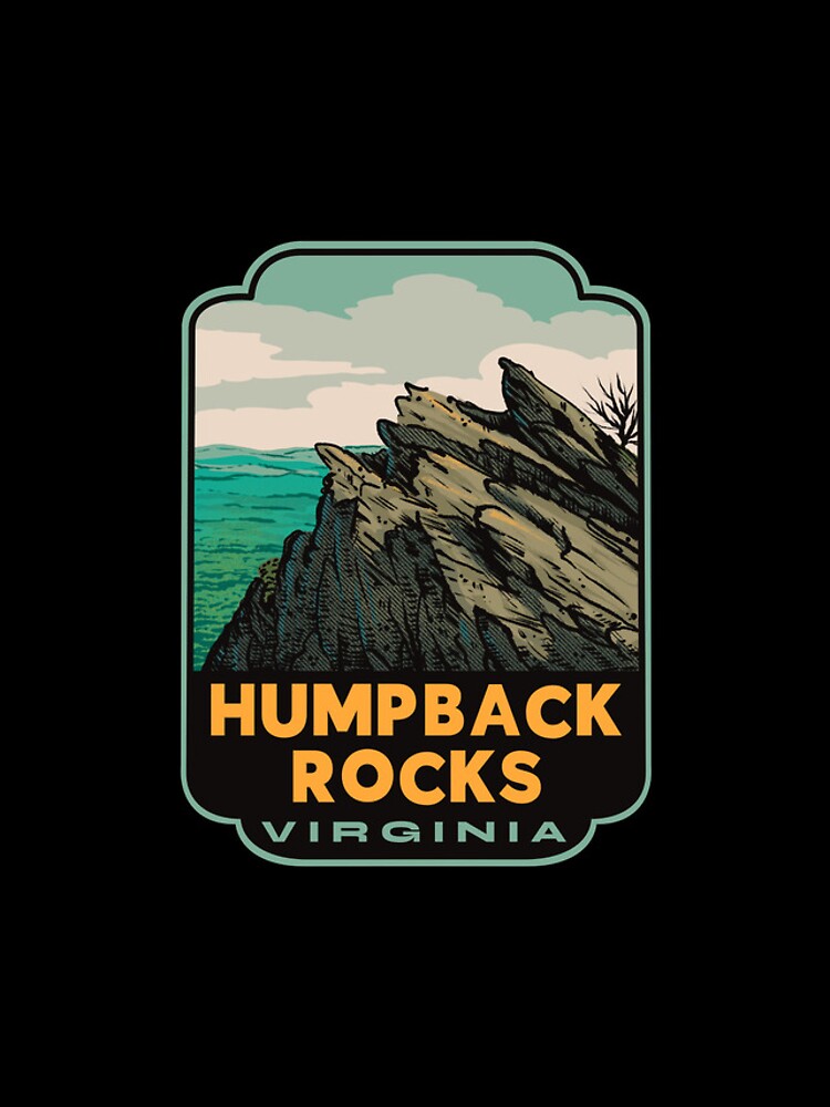 Thumbnail 4 of 4, iPhone Case, Humpback Rocks Virginia Retro designed and sold by HalpinDesign.