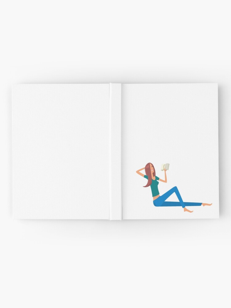 Alternate view of Good Book and young girl Hardcover Journal