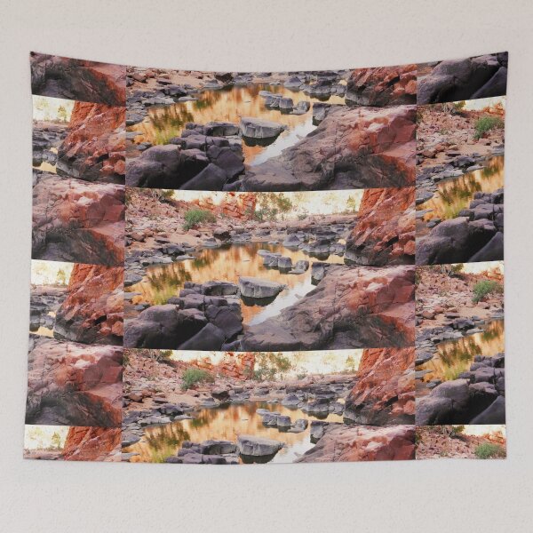 Item preview, Rock Pools - Ormiston Gorge designed and sold by Lexa Harpell.