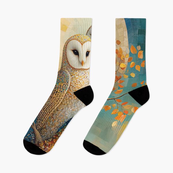 Item preview, Mosaic Moonlit Owls designed and sold by bloorose.