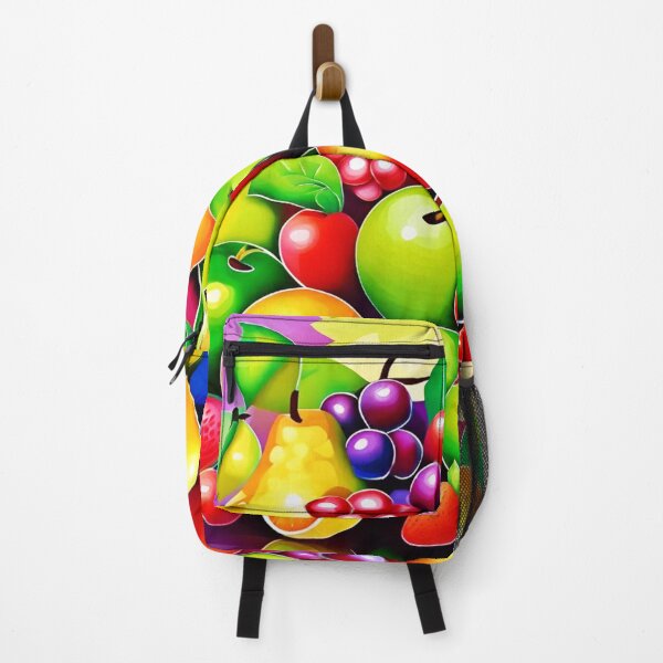 Item preview, Vibrant Fruit Medley Art designed and sold by Health And Fitness Posts e-Store.