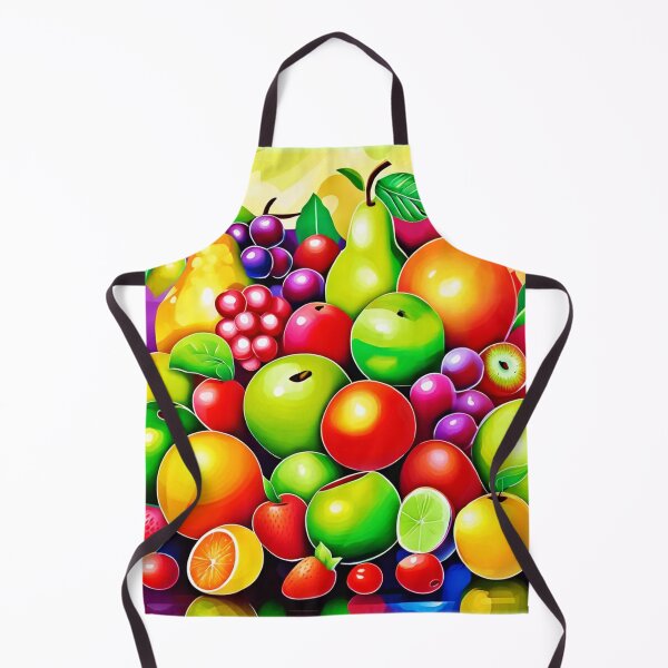 Item preview, Vibrant Fruit Medley Art designed and sold by Health And Fitness Posts e-Store.