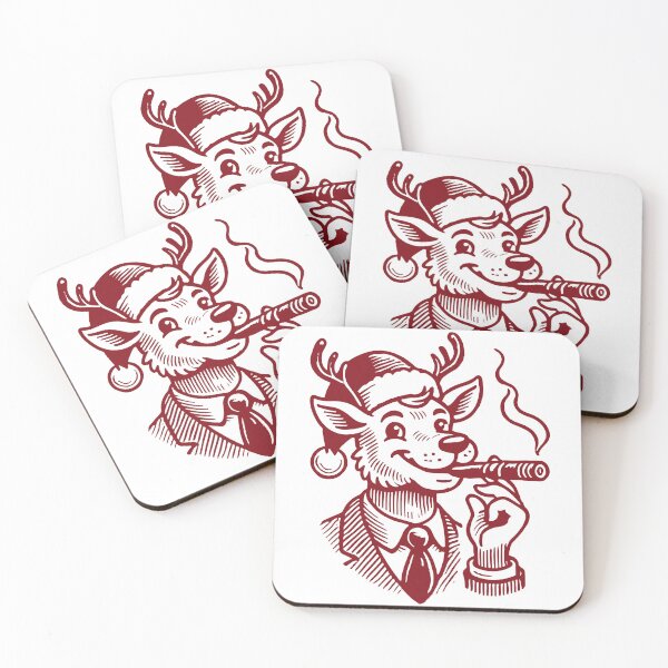Item preview, Festive Reindeer Business Humor Art designed and sold by LuminOrb.