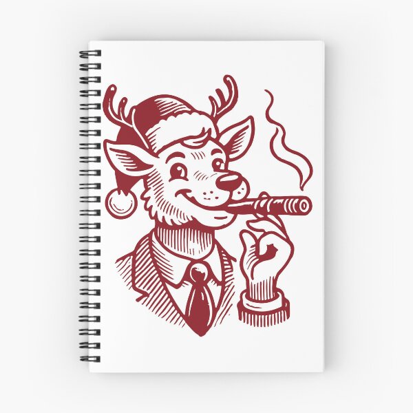 Item preview, Festive Reindeer Business Humor Art designed and sold by LuminOrb.