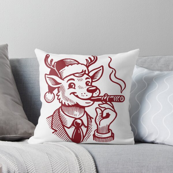 Item preview, Festive Reindeer Business Humor Art designed and sold by LuminOrb.