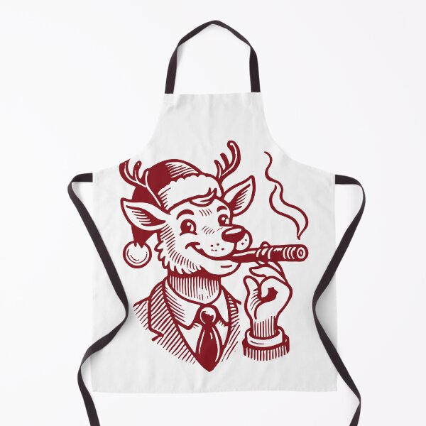 Item preview, Festive Reindeer Business Humor Art designed and sold by LuminOrb.