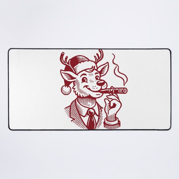Item preview, Festive Reindeer Business Humor Art designed and sold by LuminOrb.