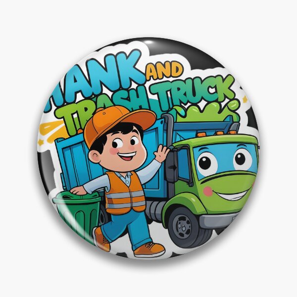 Item preview, hank and the garbage truck designed and sold by CRONTON.
