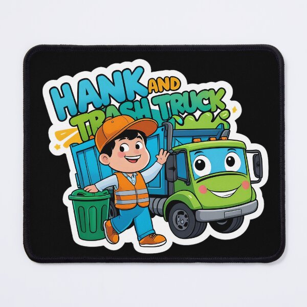 Item preview, hank and the garbage truck designed and sold by CRONTON.